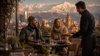 Valle Nevado Departure Day: Santiago City Tour & Airport Drop-Off