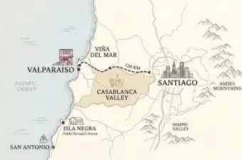 Santiago & Valparaíso: Best of Chile in One Day