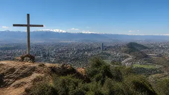  Discover Santiago from the hills with  Private Guide